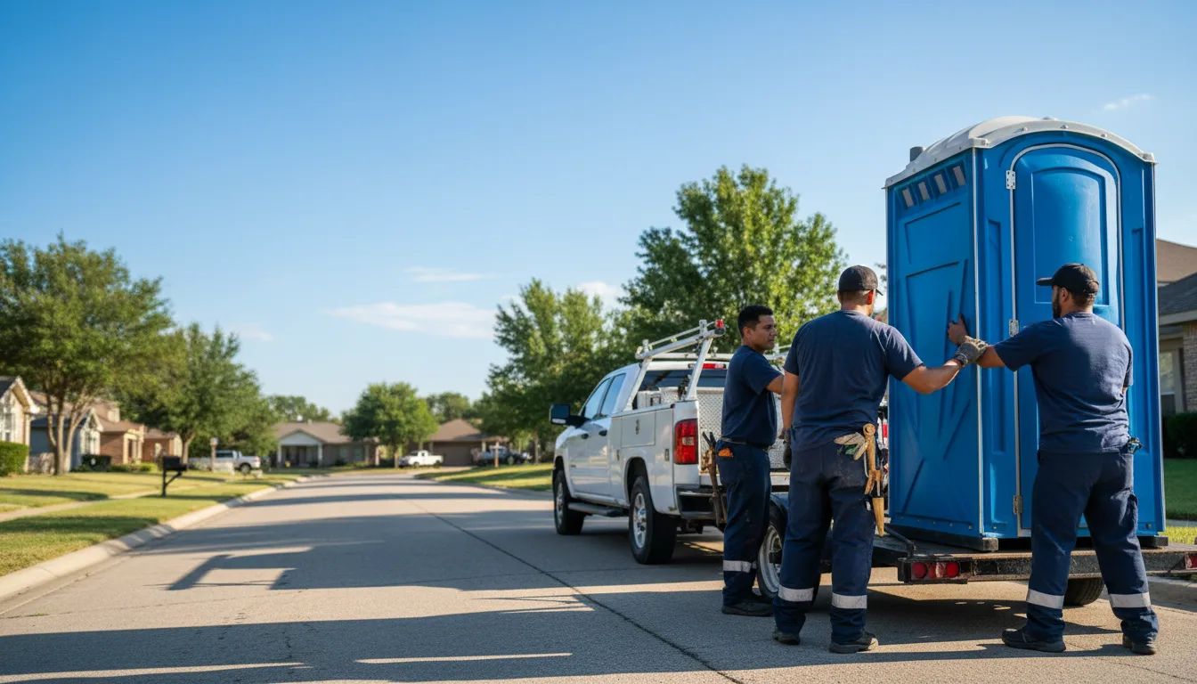 Portable Toilet Rental in Bluejacket, OK near me